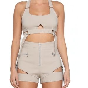 Tiger Mist top and short set